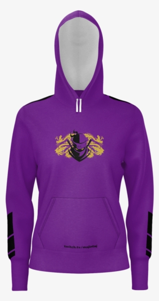 Majin Women's Purple Light Hoodie - Sweatshirt