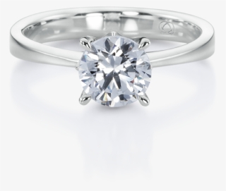 Classic Crown Solitaire Engagement Ring - Pre-engagement Ring
