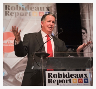 Third Annual Robideaux Report Scheduled - Public Speaking