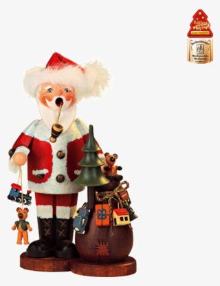 Santa With Bag, Incense Smoker - Cartoon