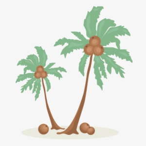 Palm Tree Svg Scrapbook Cut File Cute Clipart Files - Cute Palm Trees