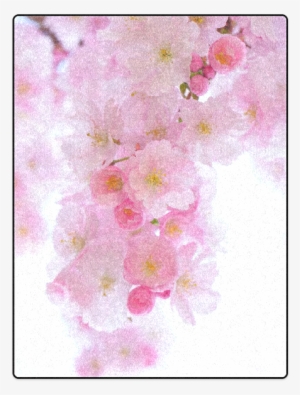 Beautiful Pink Japanese Cherry Tree Blossom Blanket - Cherry Blossom