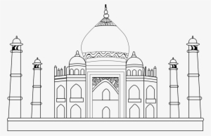 Taj Mahal Sketch Stock Illustration  Download Image Now  Taj Mahal Agra  Drawing  Art Product  iStock