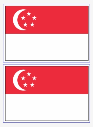 Download This Free Printable Singapore Template A4 - Singapore National Flag Printable