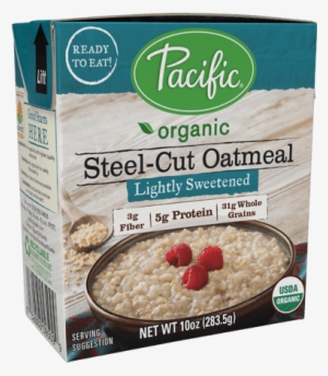 Pacific Foods Organic Lightly Sweetened Oatmeal - 10
