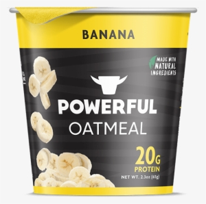 Banana Oatmeal - Banana Powerful Oatmeal