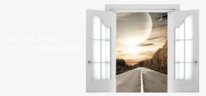 Graphic Stock Wonderful With Non Looping Powerpoint - Double Doors Transparent Png