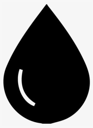 Liqu#drop - Water Drop Black Png