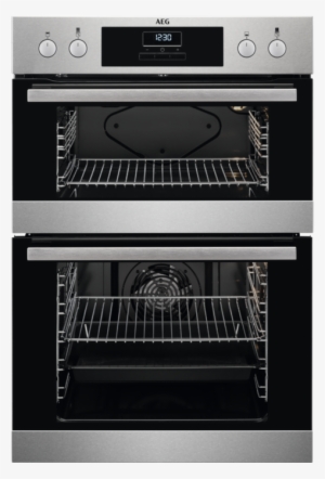 Aeg - Electric Oven - Deb331010m - Aeg Deb331010m Electric Double Oven Stainless Steel
