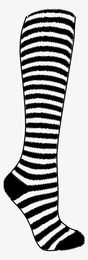 This Free Icons Png Design Of Striped Sock