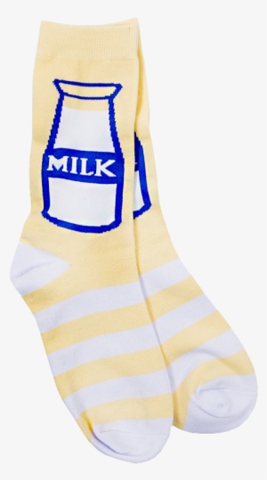 Yellow Milk Socks - Sock