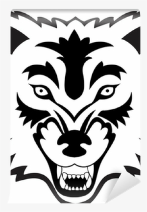 Wolf Face Tattoo