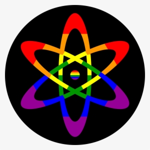 This Free Icons Png Design Of Rainbow Flag Atom Icon