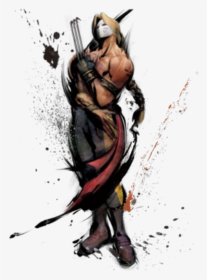 Street Fighter 4 Png Clip Black And White Download - Street Fighter 4 Character Vega