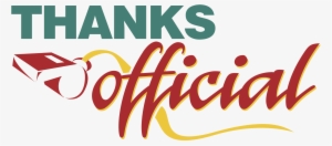 Thanks Official Logo Png Transparent - Thanks