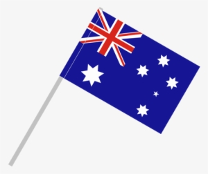 Australia Flag Free Transparent Png - Australian Flag With Pole