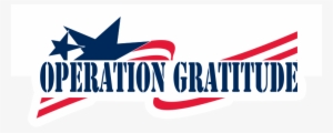 Operation Gratitude Logo - Transparent Operation Gratitude Logo