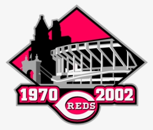 Cincinnati Reds Logos Free Logo Clipartlogo Qfggg6 - 2002 Cincinnati Reds Riverfront Stadium Official Mlb