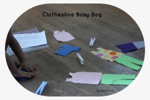 clothesline busy bag folding - document