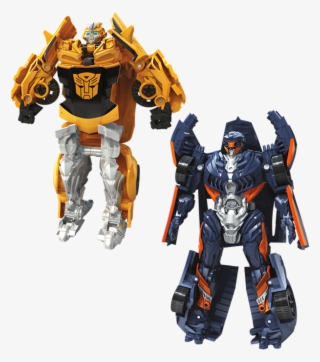 The Decepticon Nitro Figure Converts From Robot To - Transformers The Last Knight One Step Bumblebee