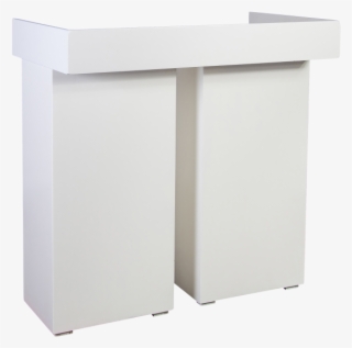 Dj Booth White Line 114 X 60 X 100 Cm - End Table