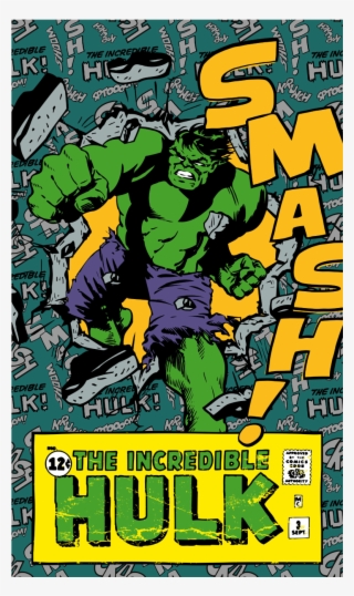 Hulk-tapetti - Hulk Smash Comic