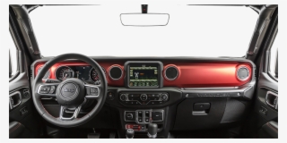 centered wide dash shot - 2019 jeep wrangler unlimited rubicon hellayella for