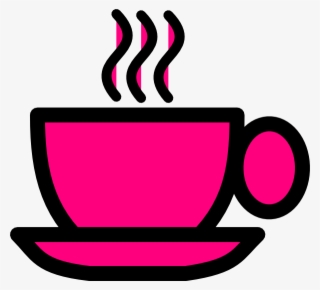 Pink Coffee Cup Clip Art