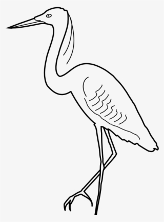 Vector Black And White Stock Images Credit - Great Blue Heron