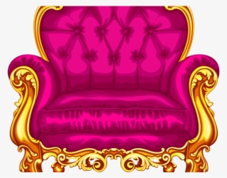 Throne Clipart Wedding Chair - Pink Throne Chair Clipart