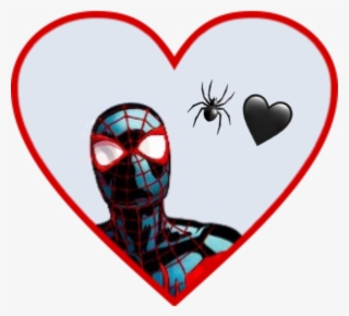 I Love Him Spiderman Milesmorales - Heart