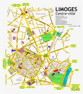 214 × 240 Pixels - Plan Centre Ville Limoges