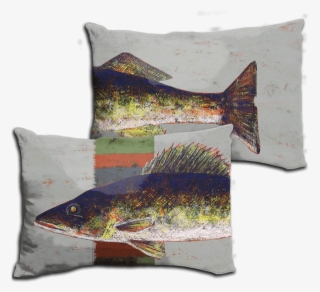 Walleye Fish - Pillow - Cushion