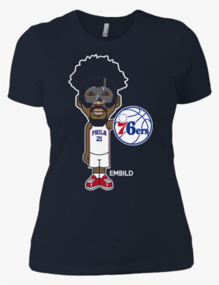 Find Philadelphia 76ers Joel Embiid Shirt Ladies' Boyfriend - Shirt