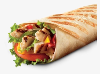 I Go With A Friend And We Share A Chipotle Chicken - Fast Food