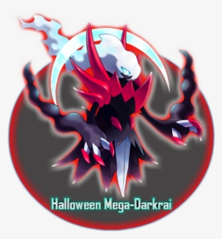 Halloween Mega Darkrai - Graphic Design