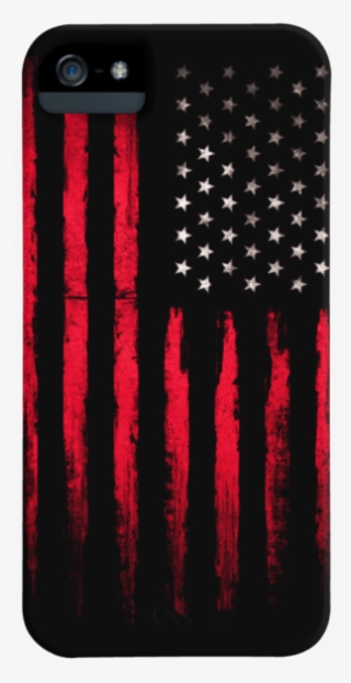 American Stars And Stripes Flag Grunge - Mobile Phone Case