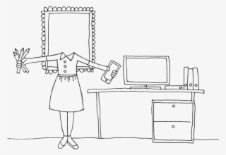Little - Cat - Draw - All - Line Art