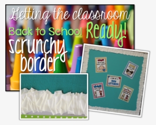I Am Back With Another Getting Your Classroom Ready - Bulletin Board Streamer Border