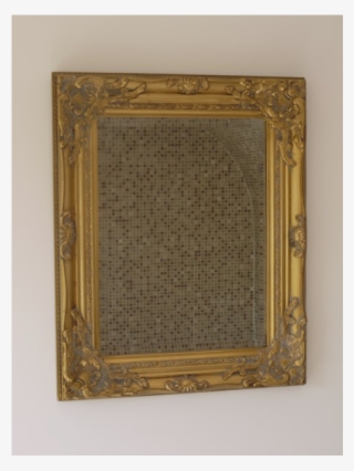 Antique Gold Vintage Mirror - Wood
