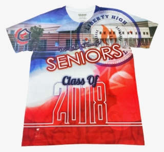 Picture - All Over Print Graduation Shirt