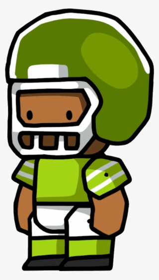Watching Football On Tv Clipart - Scribblenauts Sports Player