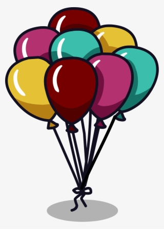 Real Balloons Png - Bunch Of 8 Balloons