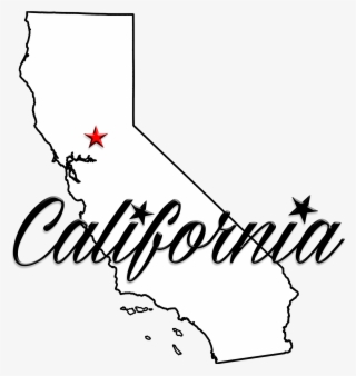 Chevrolet Clipart Cursive - California State Outline