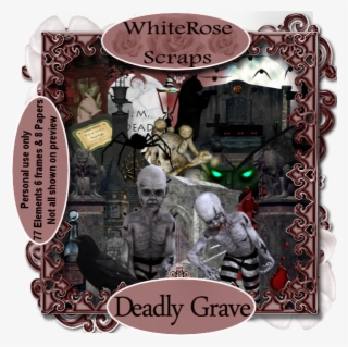 Dare You Enter The Deadly Grave Is - Picture Frame