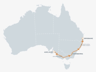 Train Journeys - Arnhem Land Australia Map