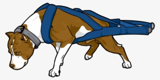 Pitbull Png Clipart - Pitbull Weight Pulling Vector