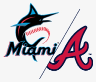 Miami Marlins At Atlanta Braves - Miami Marlins New Logo 2019