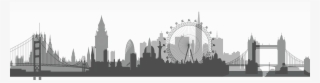 Learn More About Textbox - Vector Simple London Skyline