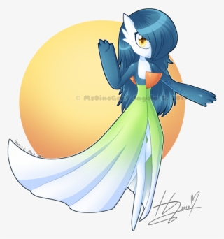 Elegant Gardevoir - Cartoon